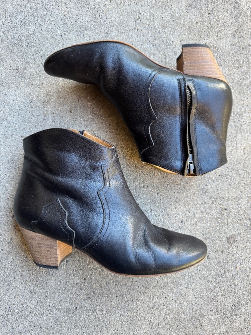 authentic isabel marant dicker boots